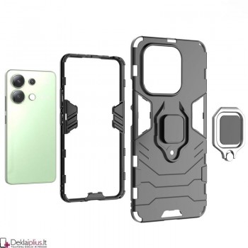 Sustiprintas dėklas 4in1 - juodas (Xiaomi Redmi Note 13 Pro 4G/Note 14S/Poco M6 Pro 4G) Sustiprintas dėklas 4in1 - juodas (Xiaomi Redmi Note 13 Pro 4G/Note 14S/Poco M6 Pro 4G)